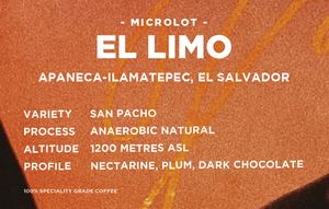 El Salvador: El Limo - Natural Anaerobic - San Pacho